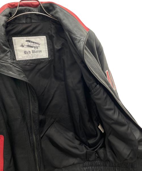 RED BARON（レッドバロン）RED BARON (レッドバロン) レザージャケット ブラック サイズ:Lの古着・服飾アイテム