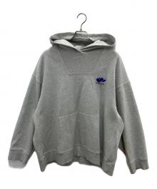 ZARA×ADER error（ザラ×アーダーエラー）の古着「プルオーバーパーカー」｜グレー