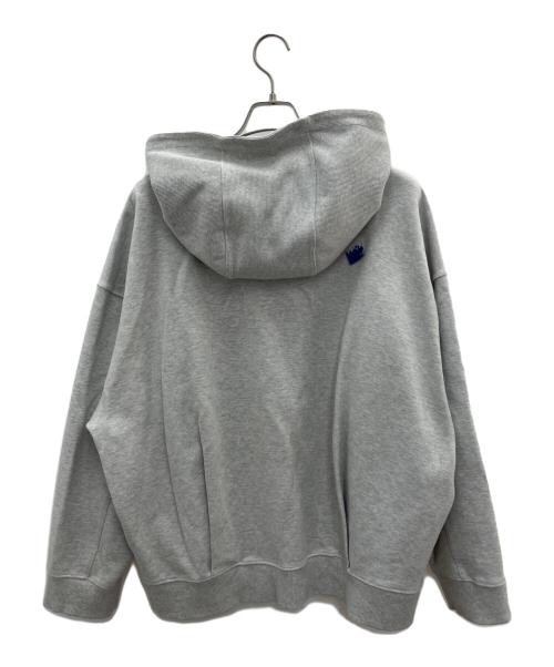 ZARA（ザラ）ZARA (ザラ) ADER error (アーダーエラー) プルオーバーパーカー グレー サイズ:XLの古着・服飾アイテム