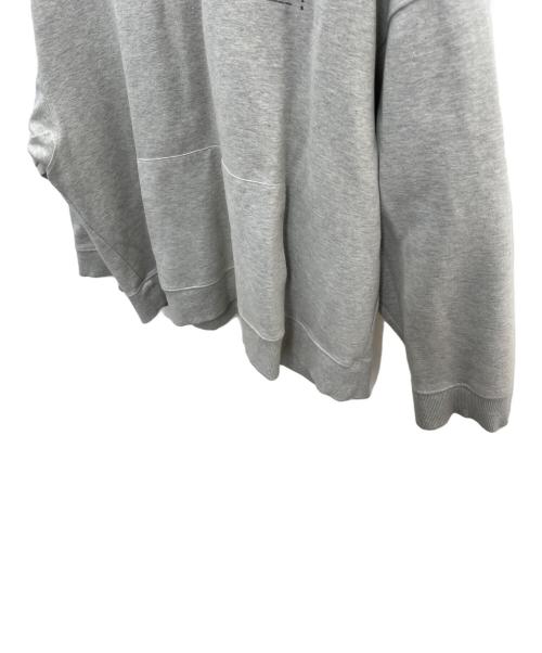 ZARA（ザラ）ZARA (ザラ) ADER error (アーダーエラー) プルオーバーパーカー グレー サイズ:XLの古着・服飾アイテム