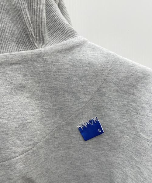 ZARA（ザラ）ZARA (ザラ) ADER error (アーダーエラー) プルオーバーパーカー グレー サイズ:XLの古着・服飾アイテム