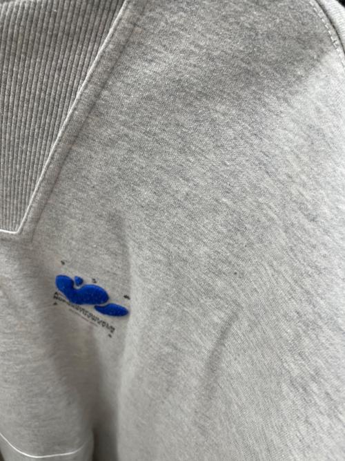 ZARA（ザラ）ZARA (ザラ) ADER error (アーダーエラー) プルオーバーパーカー グレー サイズ:XLの古着・服飾アイテム