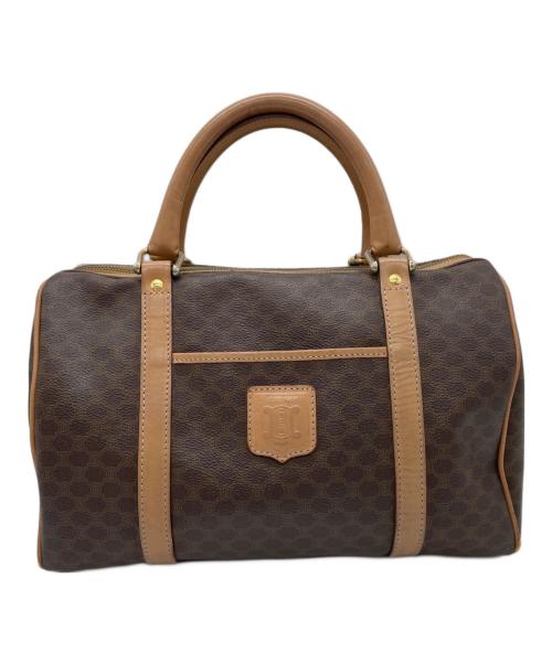 CELINE（セリーヌ）CELINE (セリーヌ) ミニボストンバッグ ブラウンの古着・服飾アイテム