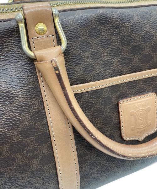 CELINE（セリーヌ）CELINE (セリーヌ) ミニボストンバッグ ブラウンの古着・服飾アイテム