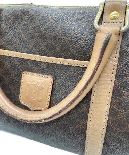 CELINE（セリーヌ）CELINE (セリーヌ) ミニボストンバッグ ブラウンの古着・服飾アイテム