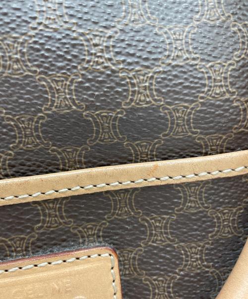 CELINE（セリーヌ）CELINE (セリーヌ) ミニボストンバッグ ブラウンの古着・服飾アイテム