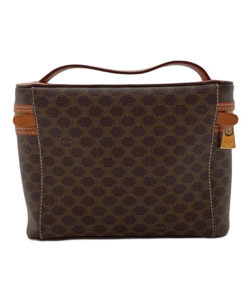 CELINE（セリーヌ）CELINE (セリーヌ) バニティバッグ ブラウンの古着・服飾アイテム