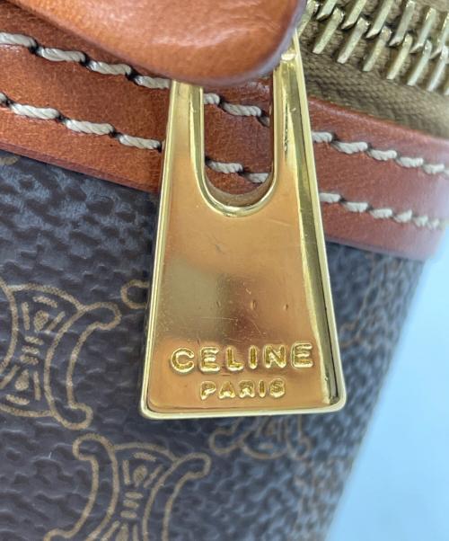 CELINE（セリーヌ）CELINE (セリーヌ) バニティバッグ ブラウンの古着・服飾アイテム