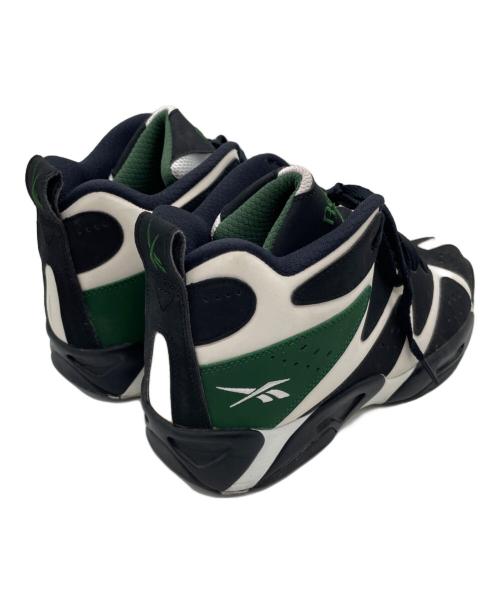 REEBOK（リーボック）REEBOK (リーボック) スニーカー ブラック×グリーン サイズ:27.5の古着・服飾アイテム