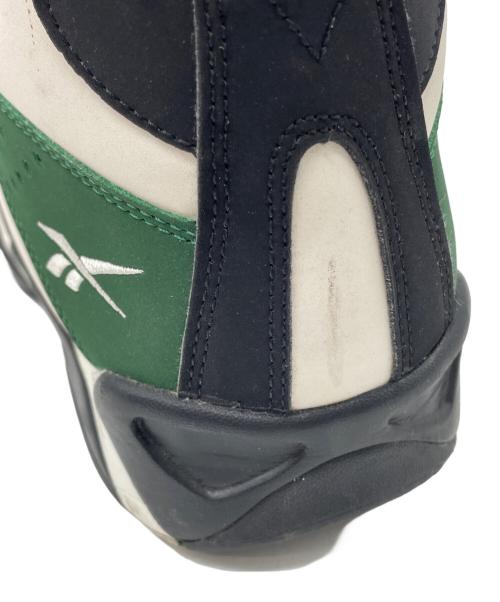 REEBOK（リーボック）REEBOK (リーボック) スニーカー ブラック×グリーン サイズ:27.5の古着・服飾アイテム