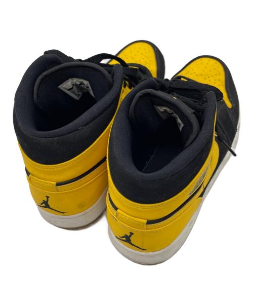 NIKE（ナイキ）NIKE (ナイキ) ハイカットスニーカー イエロー×ブラック サイズ:27.5の古着・服飾アイテム