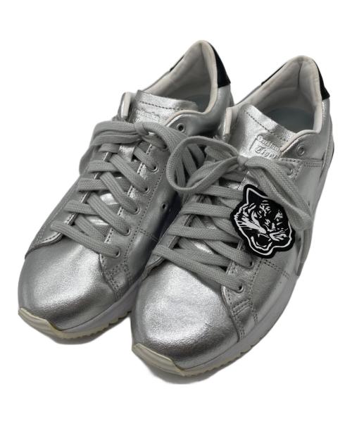 Onitsuka Tiger（オニツカタイガー）Onitsuka Tiger (オニツカタイガー) スニーカー シルバー サイズ:25の古着・服飾アイテム