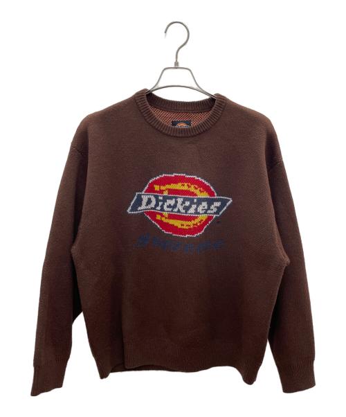 SUPREME（シュプリーム）SUPREME (シュプリーム) Dickies (ディッキーズ) Supreme Dickies Sweater ブラウン サイズ:Mの古着・服飾アイテム