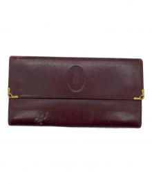 Cartier（カルティエ）の古着「長財布」｜レッド