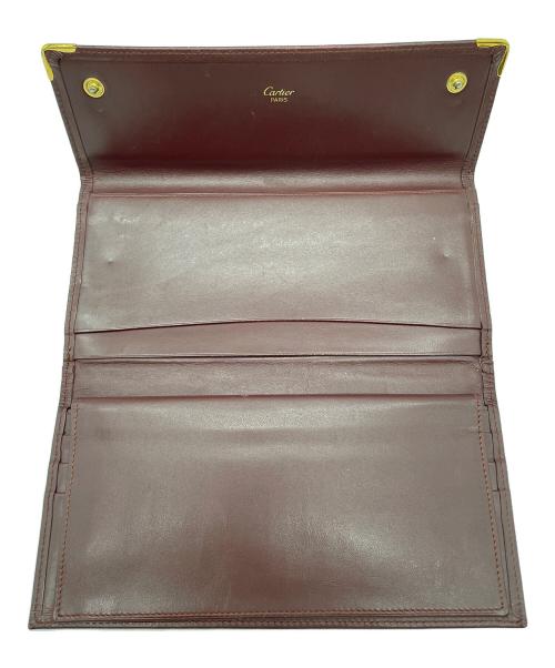 Cartier（カルティエ）Cartier (カルティエ) 長財布 レッドの古着・服飾アイテム