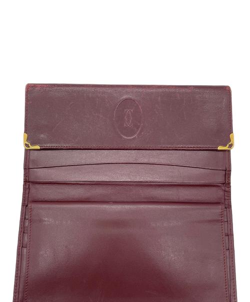 Cartier（カルティエ）Cartier (カルティエ) 長財布 レッドの古着・服飾アイテム