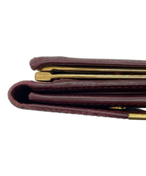 Cartier（カルティエ）Cartier (カルティエ) 長財布 レッドの古着・服飾アイテム