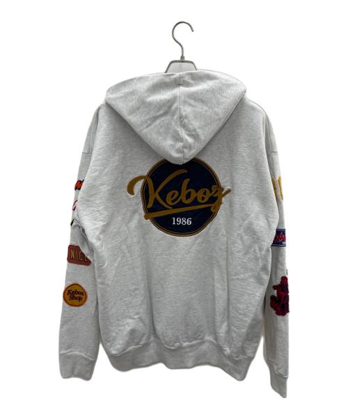 FREAK'S STORE（フリークスストア）FREAK'S STORE (フリークスストア) KEBOZ (ケボズ) パーカー ライトグレー サイズ:Mの古着・服飾アイテム