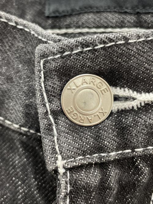 X-LARGE（エクストララージ）X-LARGE (エクストララージ) デニムパンツ ブラック サイズ:32の古着・服飾アイテム