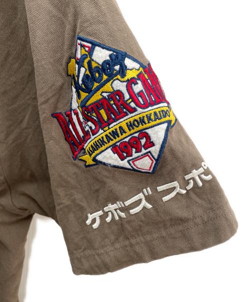KEBOZ（ケボズ）KEBOZ (ケボズ) 半袖シャツ ブラウン サイズ:Mの古着・服飾アイテム