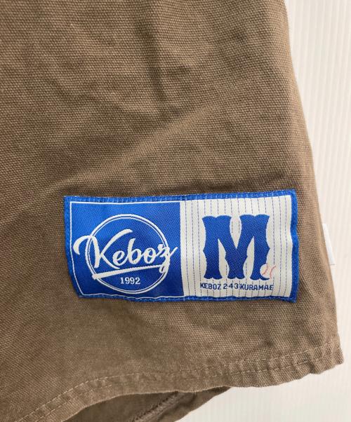 KEBOZ（ケボズ）KEBOZ (ケボズ) 半袖シャツ ブラウン サイズ:Mの古着・服飾アイテム