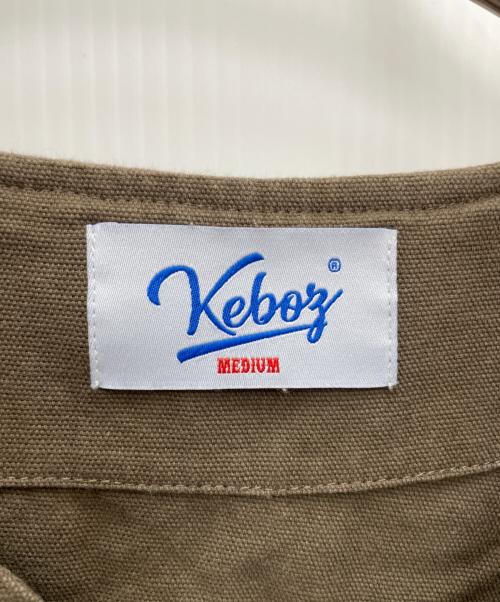 KEBOZ（ケボズ）KEBOZ (ケボズ) 半袖シャツ ブラウン サイズ:Mの古着・服飾アイテム