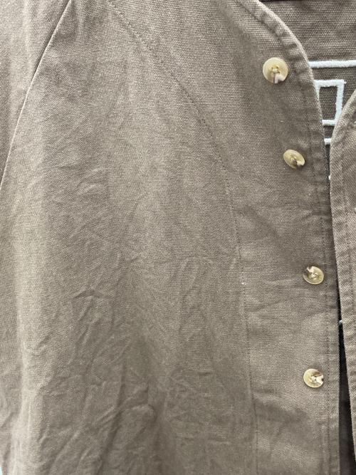 KEBOZ（ケボズ）KEBOZ (ケボズ) 半袖シャツ ブラウン サイズ:Mの古着・服飾アイテム