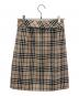 BURBERRY BLUE LABEL (バーバリー ブルー レーベル) スカート ブラウン サイズ:36：4000円