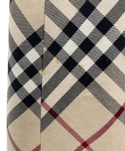 BURBERRY BLUE LABEL（バーバリー ブルー レーベル）BURBERRY BLUE LABEL (バーバリー ブルー レーベル) ノバチェックスカート ブラウン サイズ:36の古着・服飾アイテム