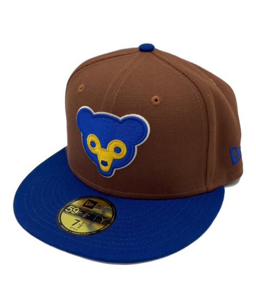 New Era（ニューエラ）New Era (ニューエラ) キャップ ブラウン×ブルーの古着・服飾アイテム