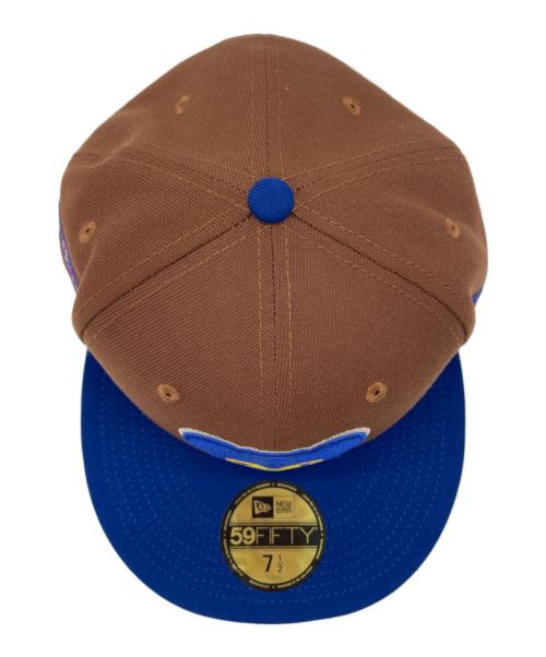 New Era（ニューエラ）New Era (ニューエラ) キャップ ブラウン×ブルーの古着・服飾アイテム