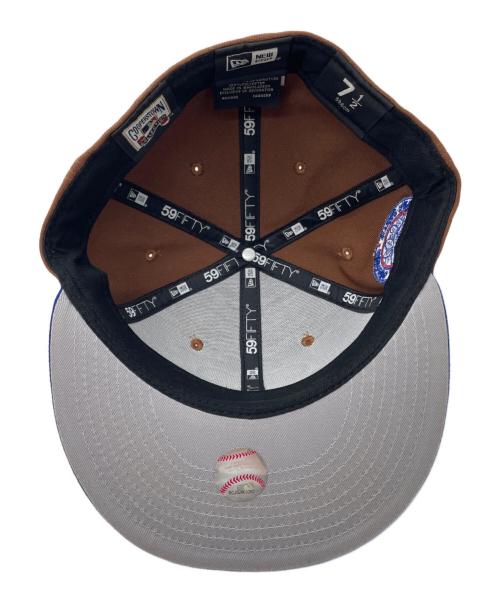 New Era（ニューエラ）New Era (ニューエラ) キャップ ブラウン×ブルーの古着・服飾アイテム