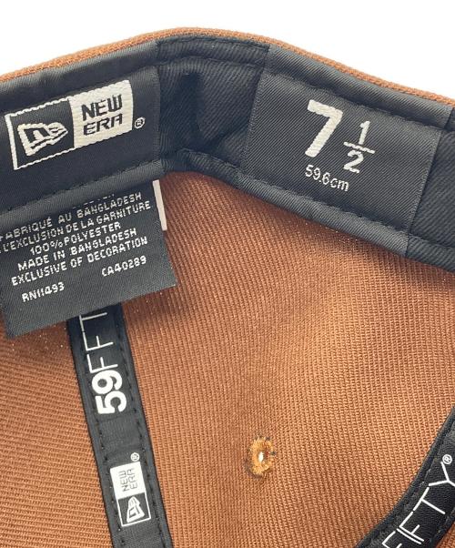 New Era（ニューエラ）New Era (ニューエラ) キャップ ブラウン×ブルーの古着・服飾アイテム