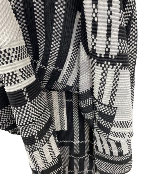 SPECCHIO（スペッチオ）SPECCHIO (スペッチオ) ノースリーブ・キャミソールワンピース ブラック×ホワイト サイズ:40の古着・服飾アイテム