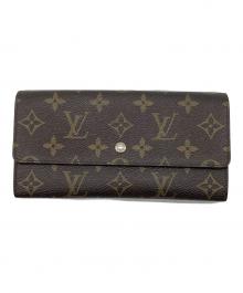 LOUIS VUITTON（ルイ ヴィトン）の古着「長財布」｜ブラウン