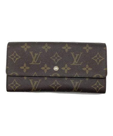 中古・古着通販】LOUIS VUITTON (ルイ ヴィトン) 長財布 ブラウン