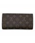 LOUIS VUITTON (ルイ ヴィトン) 長財布 ブラウン：10000円