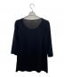 ISSEY MIYAKE (イッセイミヤケ) 半袖カットソー ブラック サイズ:2：4000円
