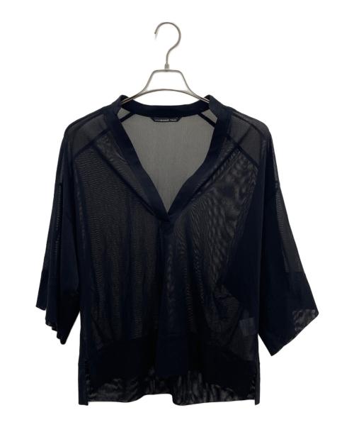 VIVIENNE TAM（ヴィヴィアンタム）VIVIENNE TAM (ヴィヴィアンタム) 半袖カットソー ブラックの古着・服飾アイテム