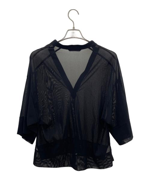 VIVIENNE TAM（ヴィヴィアンタム）VIVIENNE TAM (ヴィヴィアンタム) 半袖カットソー ブラックの古着・服飾アイテム