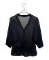 VIVIENNE TAM (ヴィヴィアンタム) 半袖カットソー ブラック：3000円