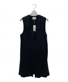 23区（ニジュウサンク）の古着「ロングジレ」｜ブラック
