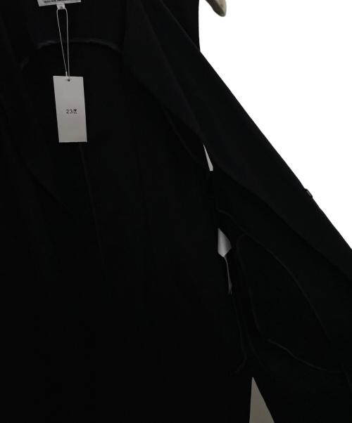 23区（ニジュウサンク）23区 (ニジュウサンク) ロングジレ ブラック サイズ:38 未使用品の古着・服飾アイテム