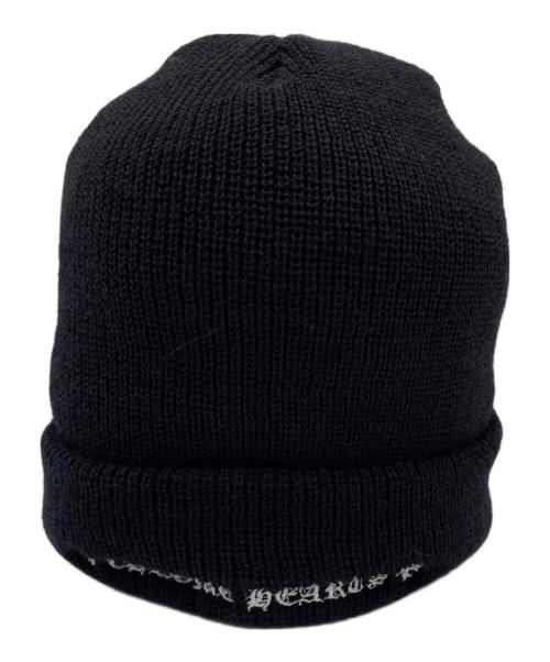 CHROME HEARTS（クロムハーツ）CHROME HEARTS (クロムハーツ) ニット帽 ブラックの古着・服飾アイテム