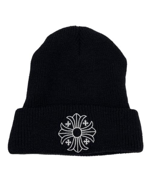 CHROME HEARTS（クロムハーツ）CHROME HEARTS (クロムハーツ) ニット帽 ブラックの古着・服飾アイテム