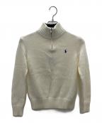 POLO RALPH LAURENポロ・ラルフローレン）の古着「厚手ニット」｜ホワイト