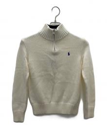 POLO RALPH LAUREN（ポロ・ラルフローレン）の古着「厚手ニット」｜ホワイト