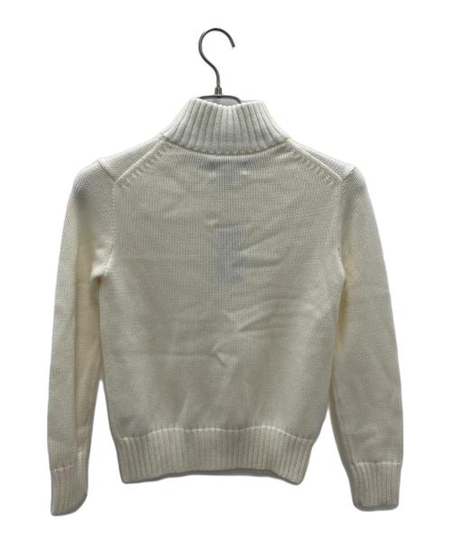POLO RALPH LAUREN（ポロ・ラルフローレン）POLO RALPH LAUREN (ポロ・ラルフローレン) 厚手ニット ホワイト サイズ:150 未使用品の古着・服飾アイテム
