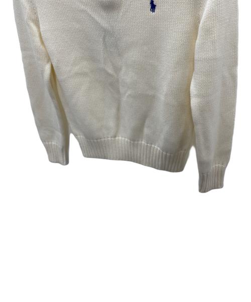 POLO RALPH LAUREN（ポロ・ラルフローレン）POLO RALPH LAUREN (ポロ・ラルフローレン) 厚手ニット ホワイト サイズ:150 未使用品の古着・服飾アイテム