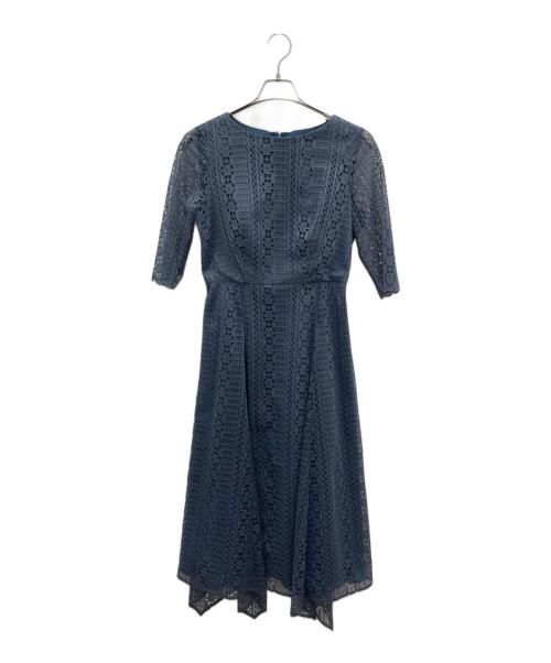 aimer anche（エメ アンシェ）aimer anche (エメ アンシェ) 半袖ワンピース ブルー サイズ:Mの古着・服飾アイテム